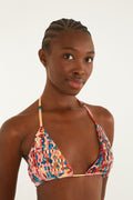 Atlantic Rain Forest Multicolored Triangle Bikini