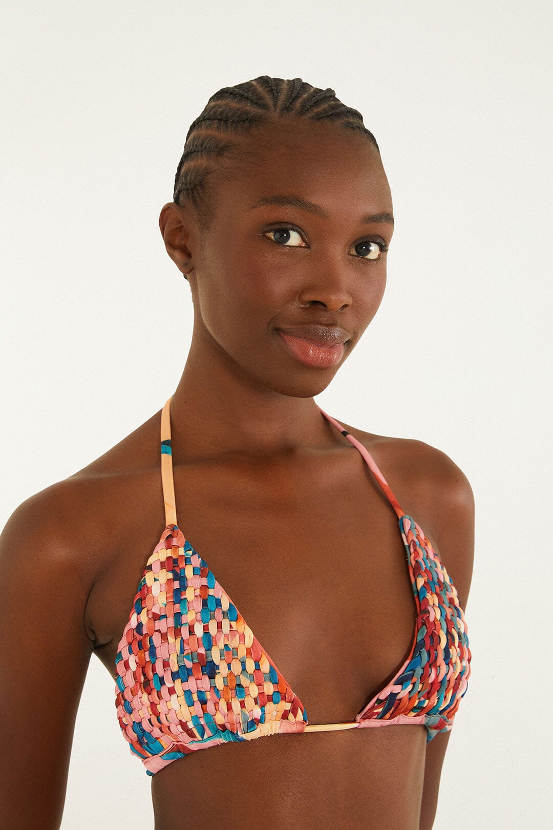 Atlantic Rain Forest Multicolored Triangle Bikini