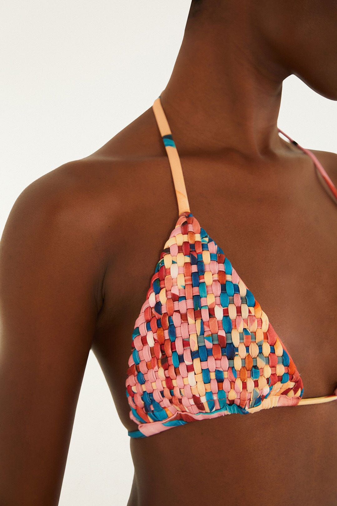 Atlantic Rain Forest Multicolored Triangle Bikini