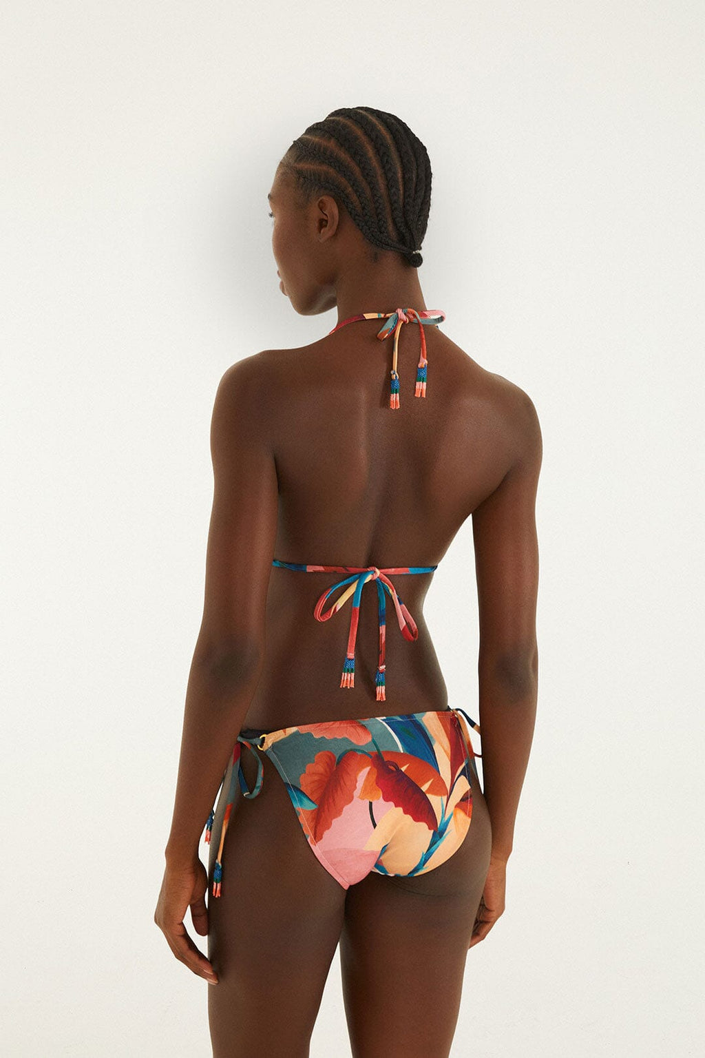 Atlantic Rain Forest Multicolored Triangle Bikini