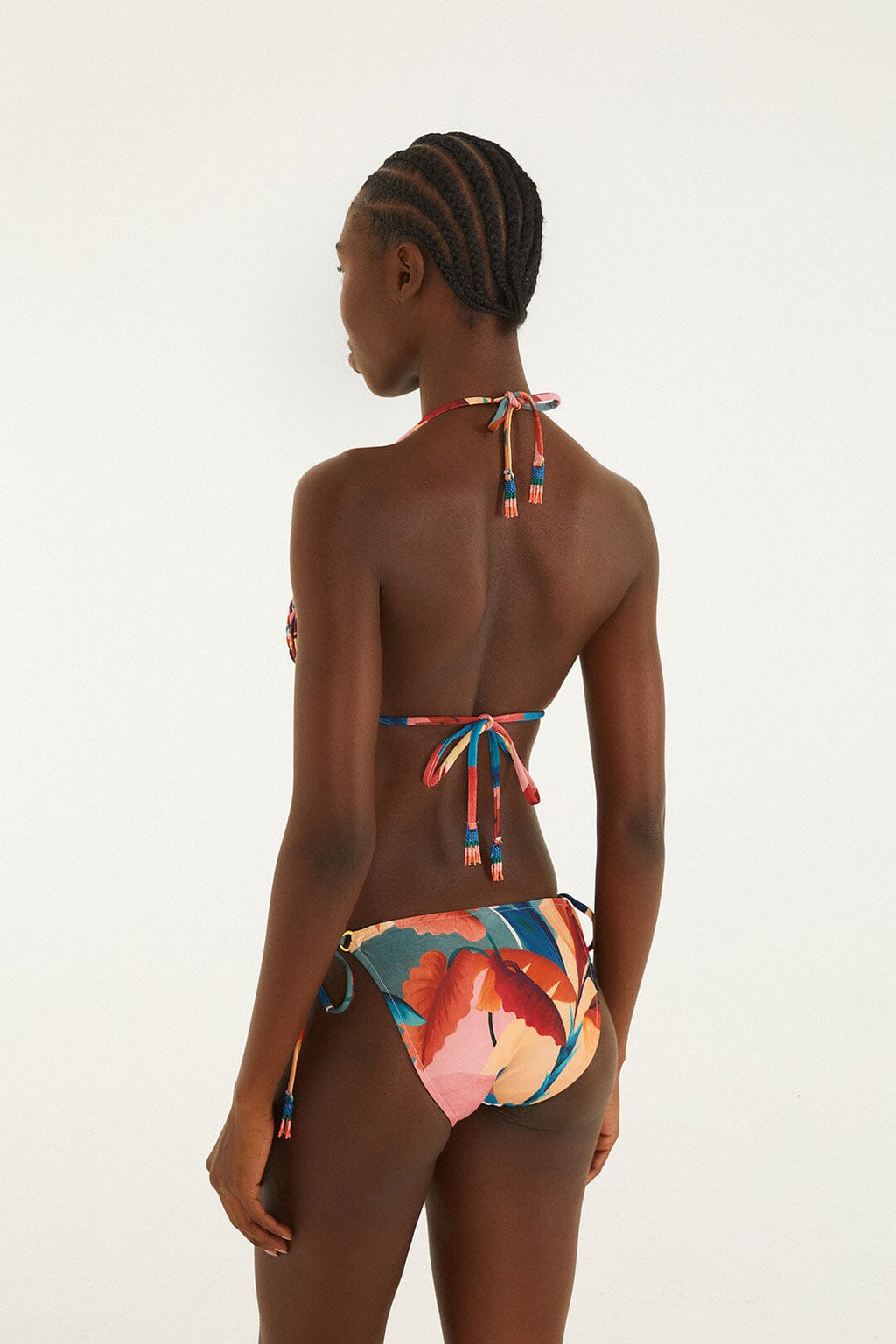 Atlantic Rain Forest Multicolored Tie Side Bikini