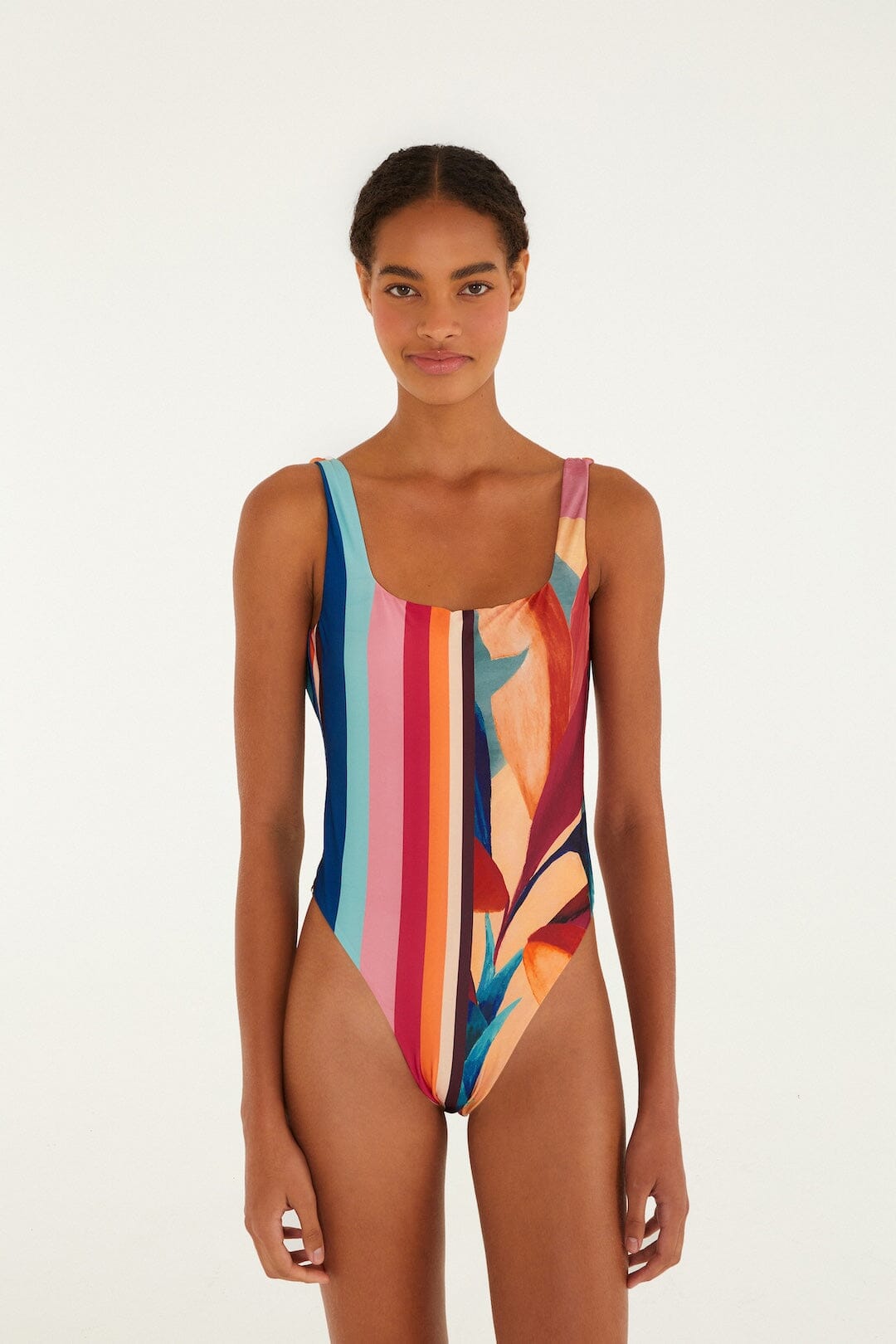 Atlantic Rain Forest Multicolored One Piece