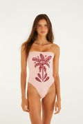 Light Pink Arabesc One Piece