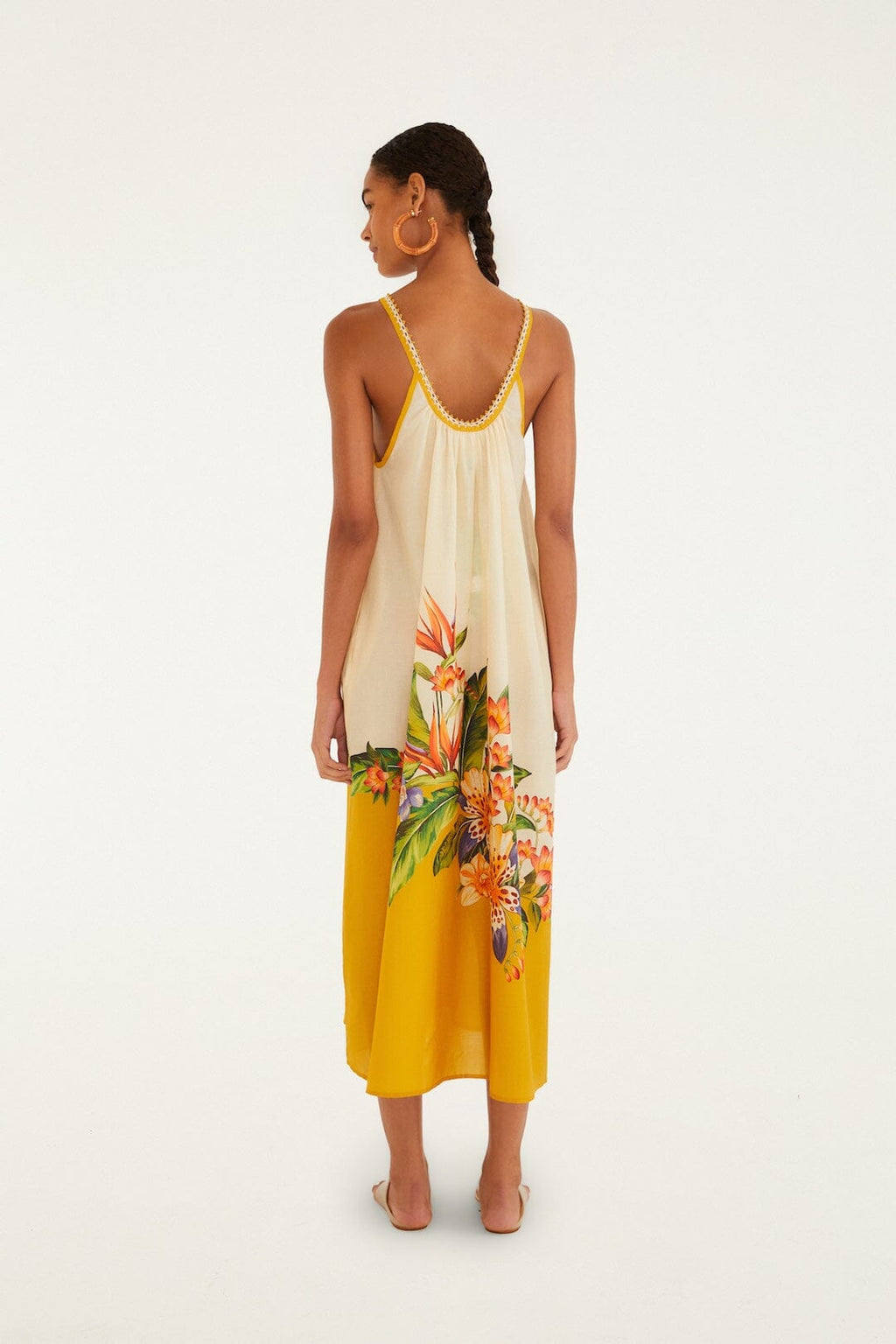 Light Blush Hilo Stripes Maxi Dress
