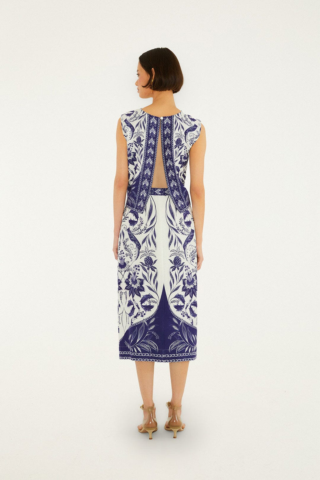 Off-White Nina Wrap Midi Skirt