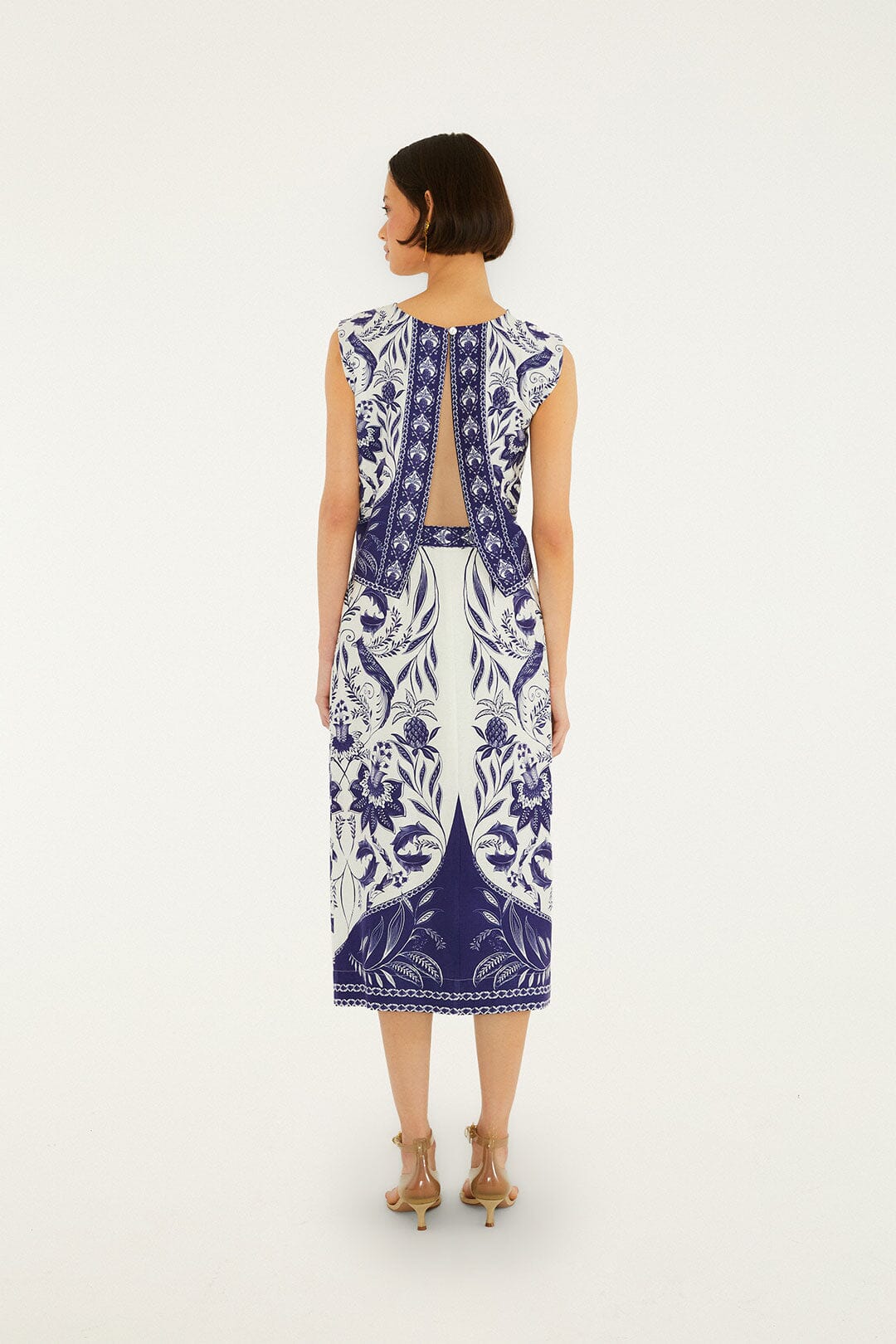 Off-White Nina Wrap Midi Skirt