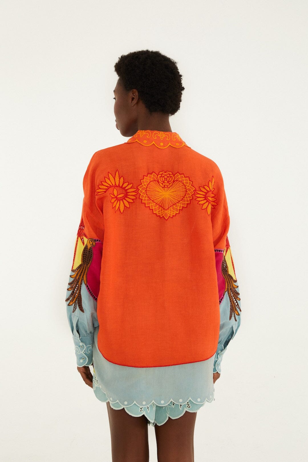 Multicolor Usiacuri Embroidered Richelieu Shirt