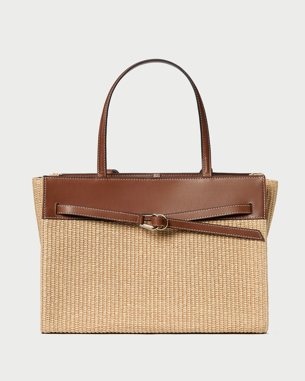 Aidan Natural Straw Work Tote