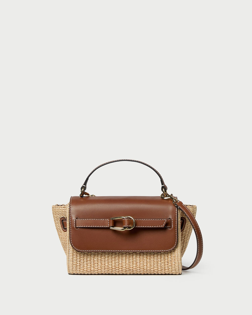 Alexei Natural/Cacao Crossbody