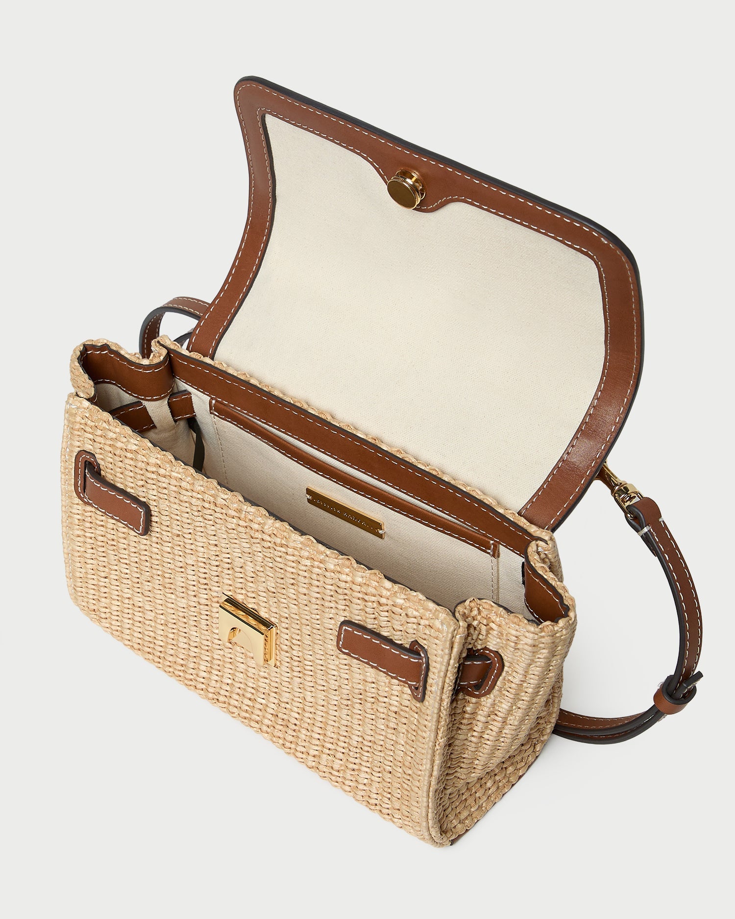 Alexei Natural/Cacao Crossbody