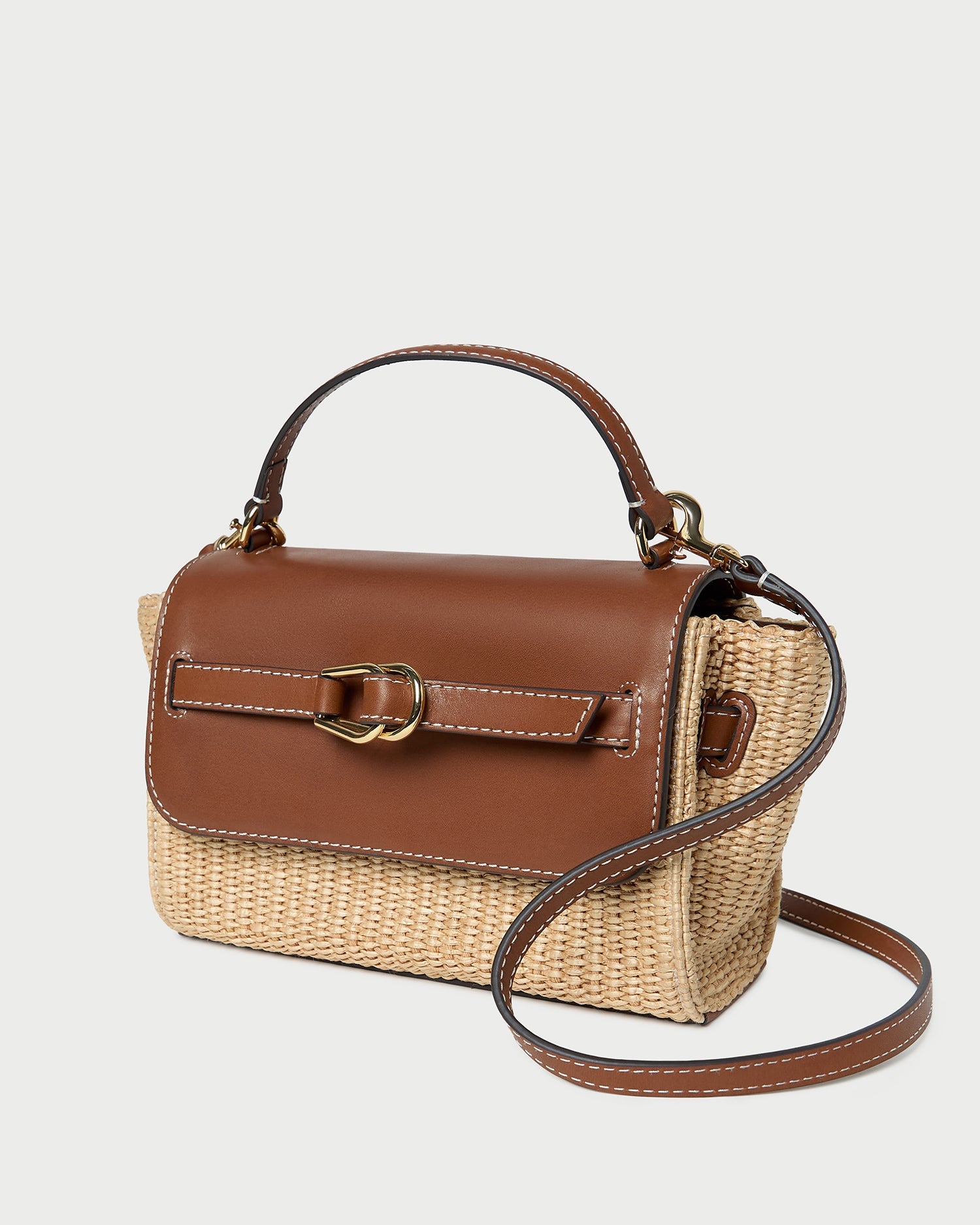Alexei Natural/Cacao Crossbody