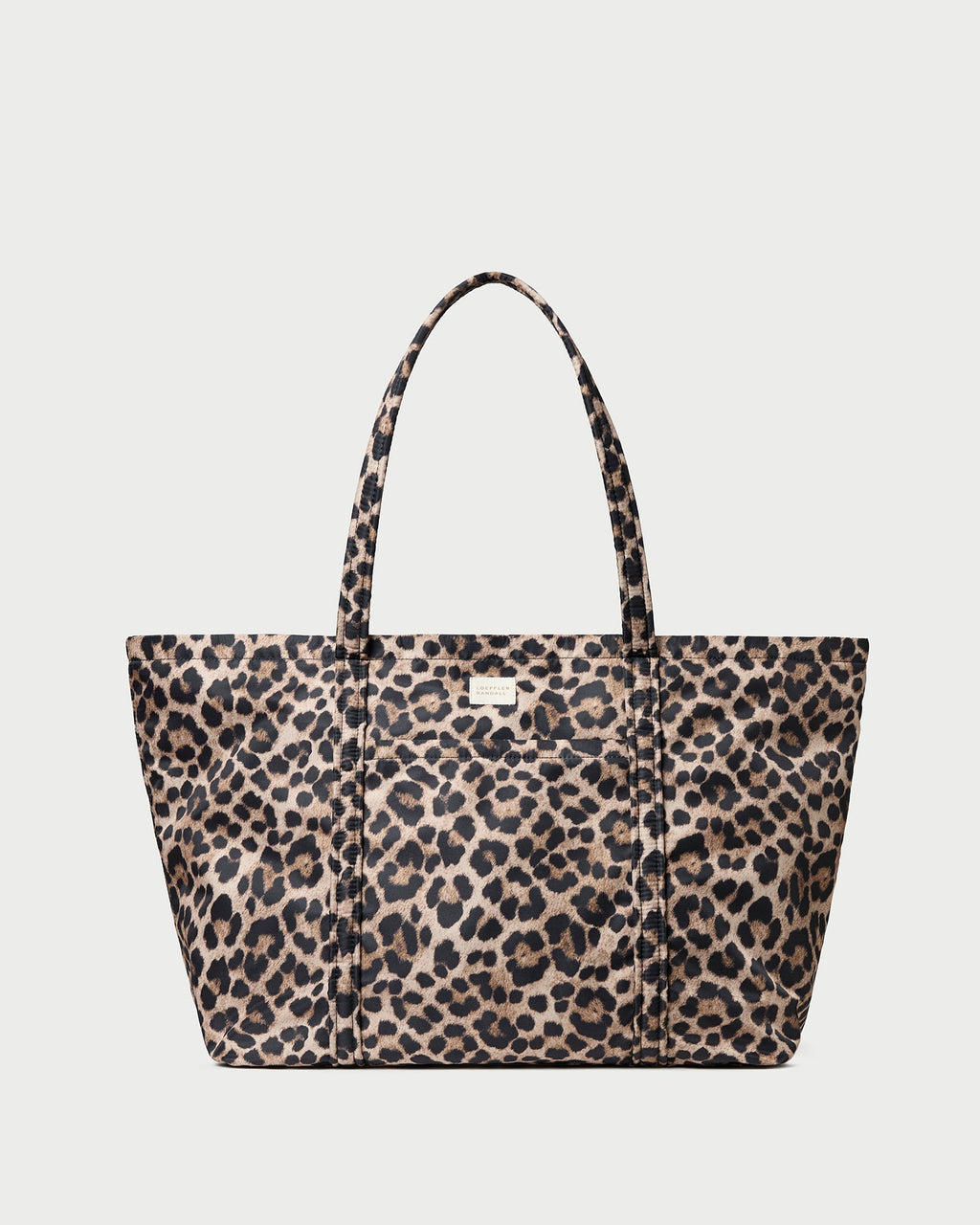 Dina Brown/Leopard Travel Tote