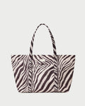 Dina Zebra Travel Tote