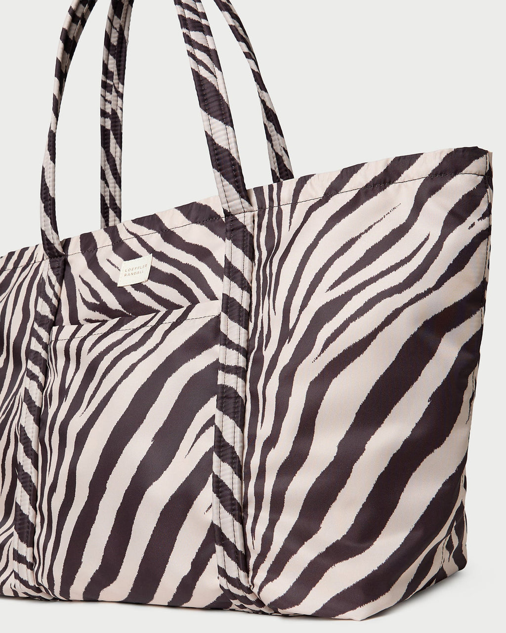 Dina Zebra Travel Tote