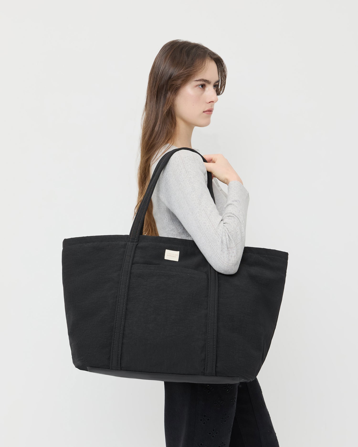 Dina Black Travel Tote