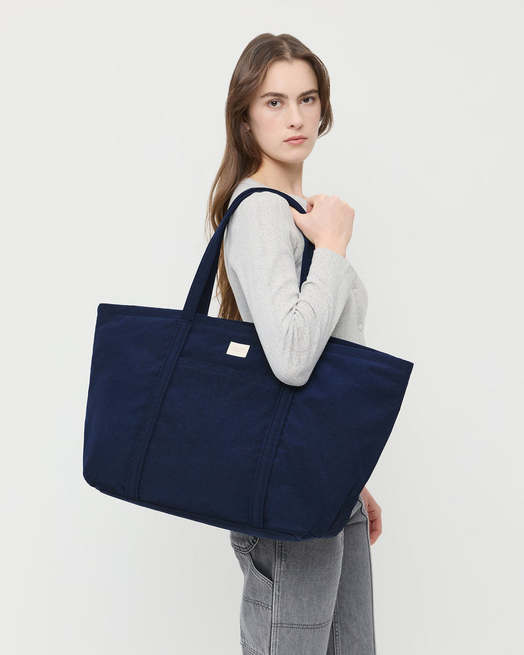 Dina Navy Travel Tote