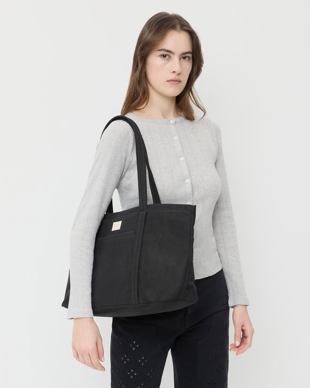 Mira Black Everyday Tote