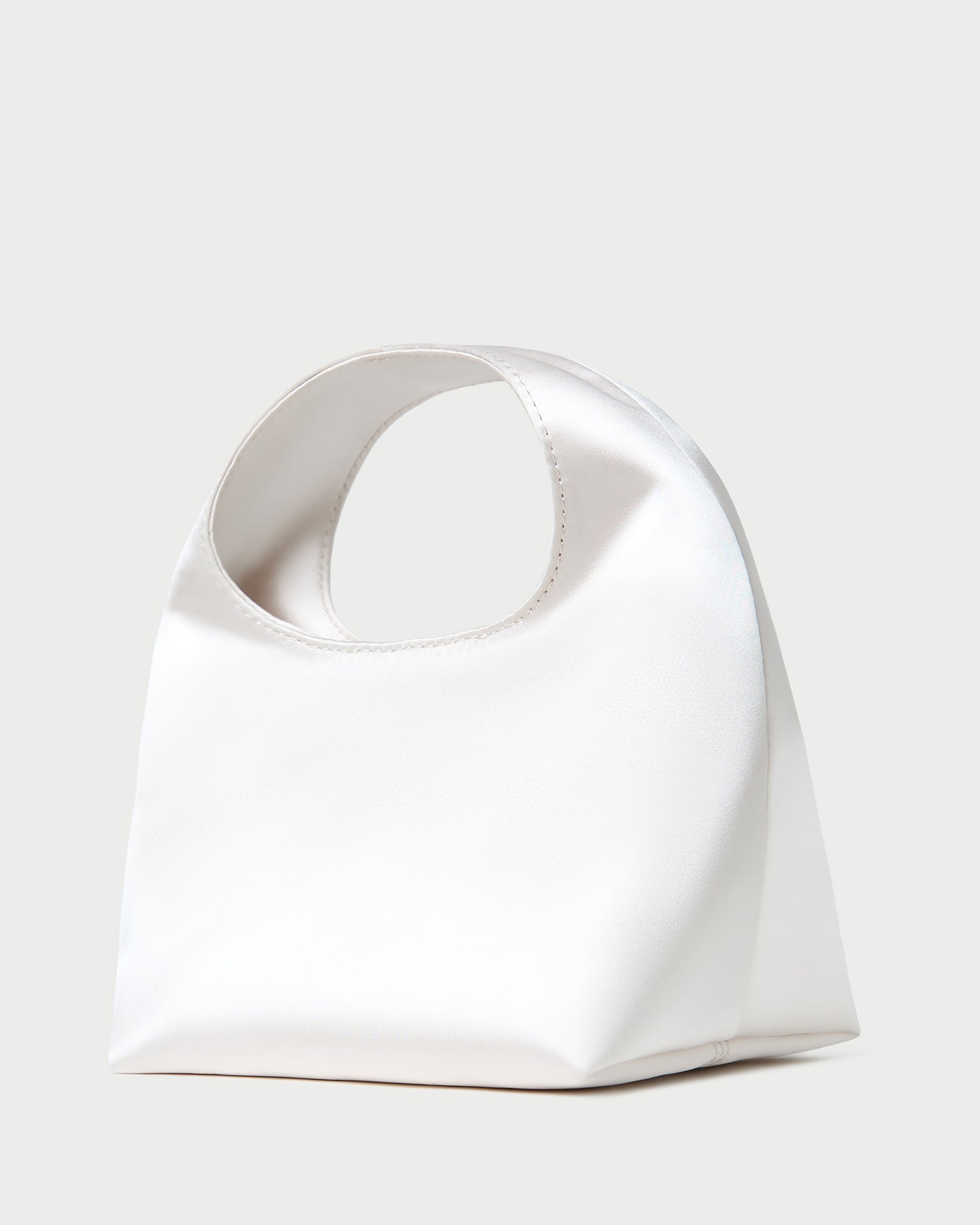 Kenzie Cream Satin Mini Bag