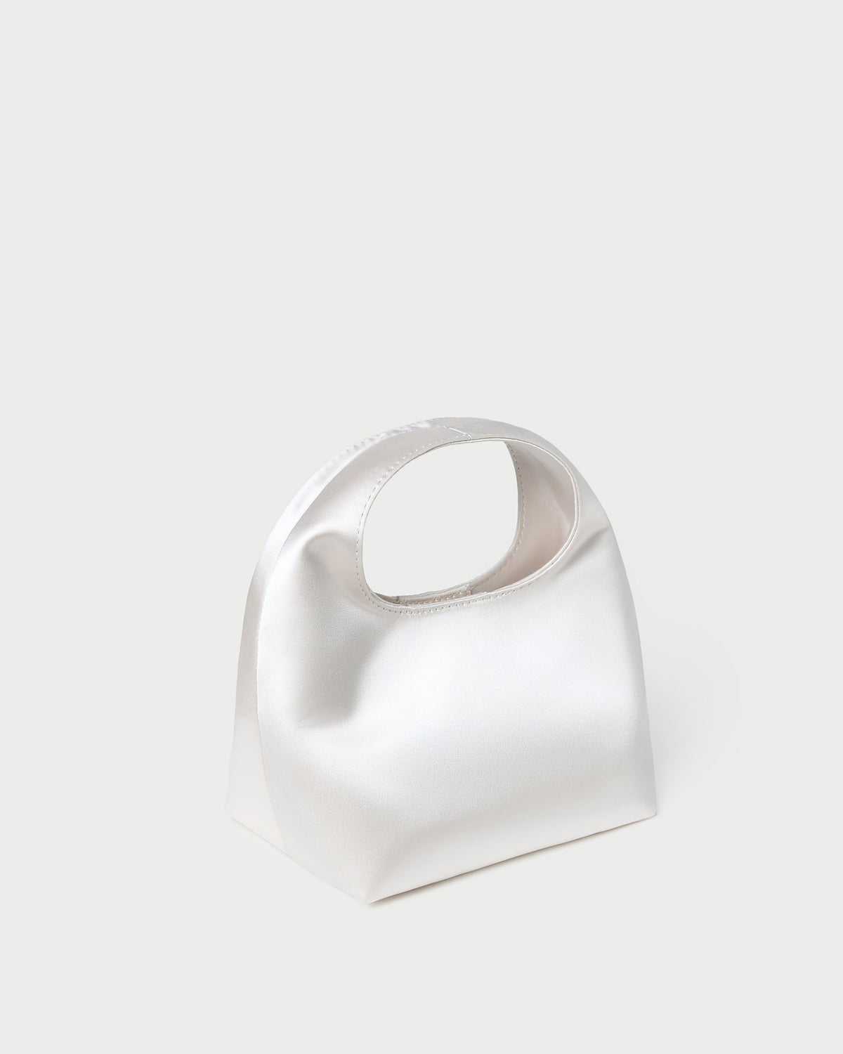 Kenzie Cream Satin Mini Bag