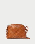 Mallory Timber Woven Leather Crossbody