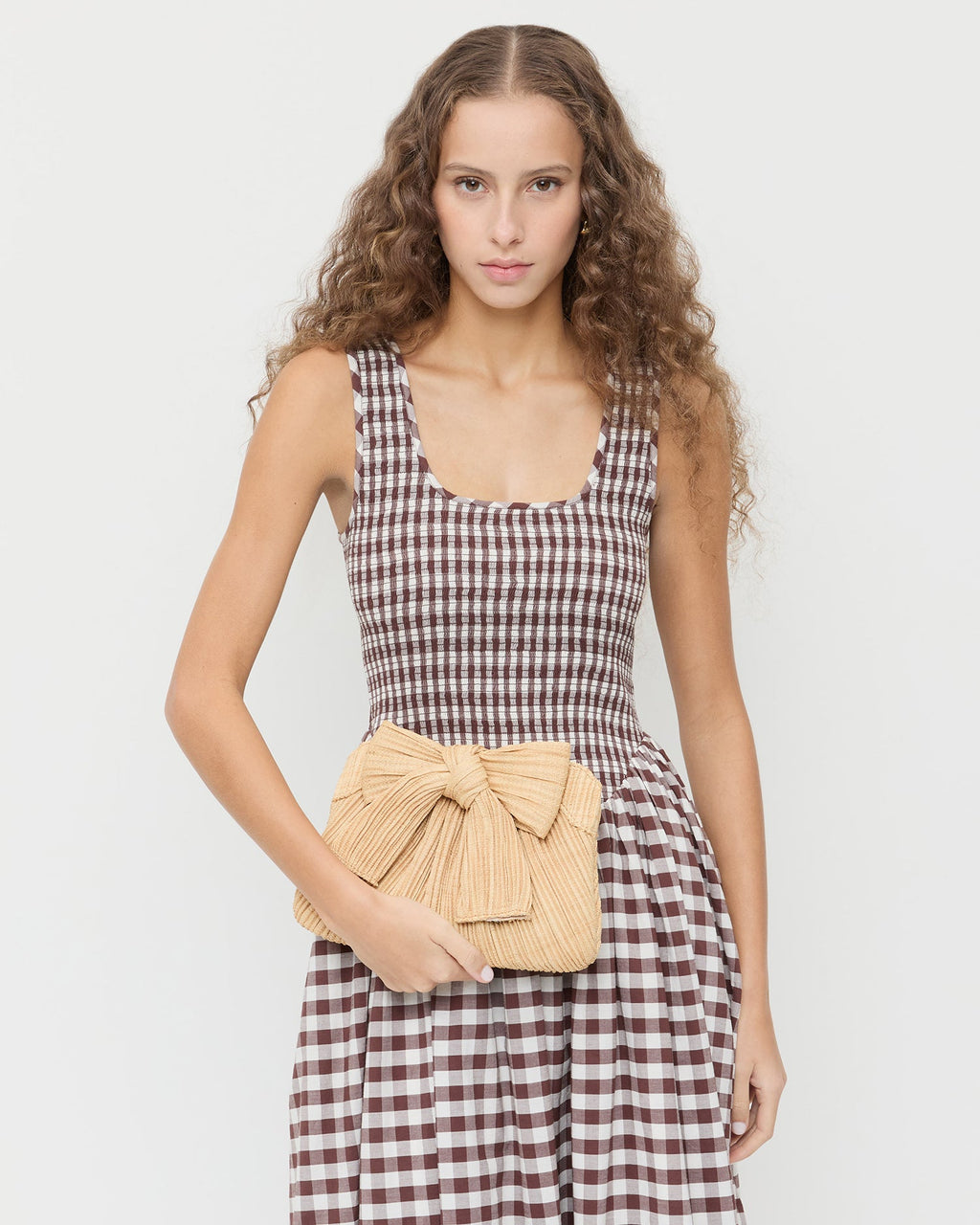 Rayne Natural Bow Clutch