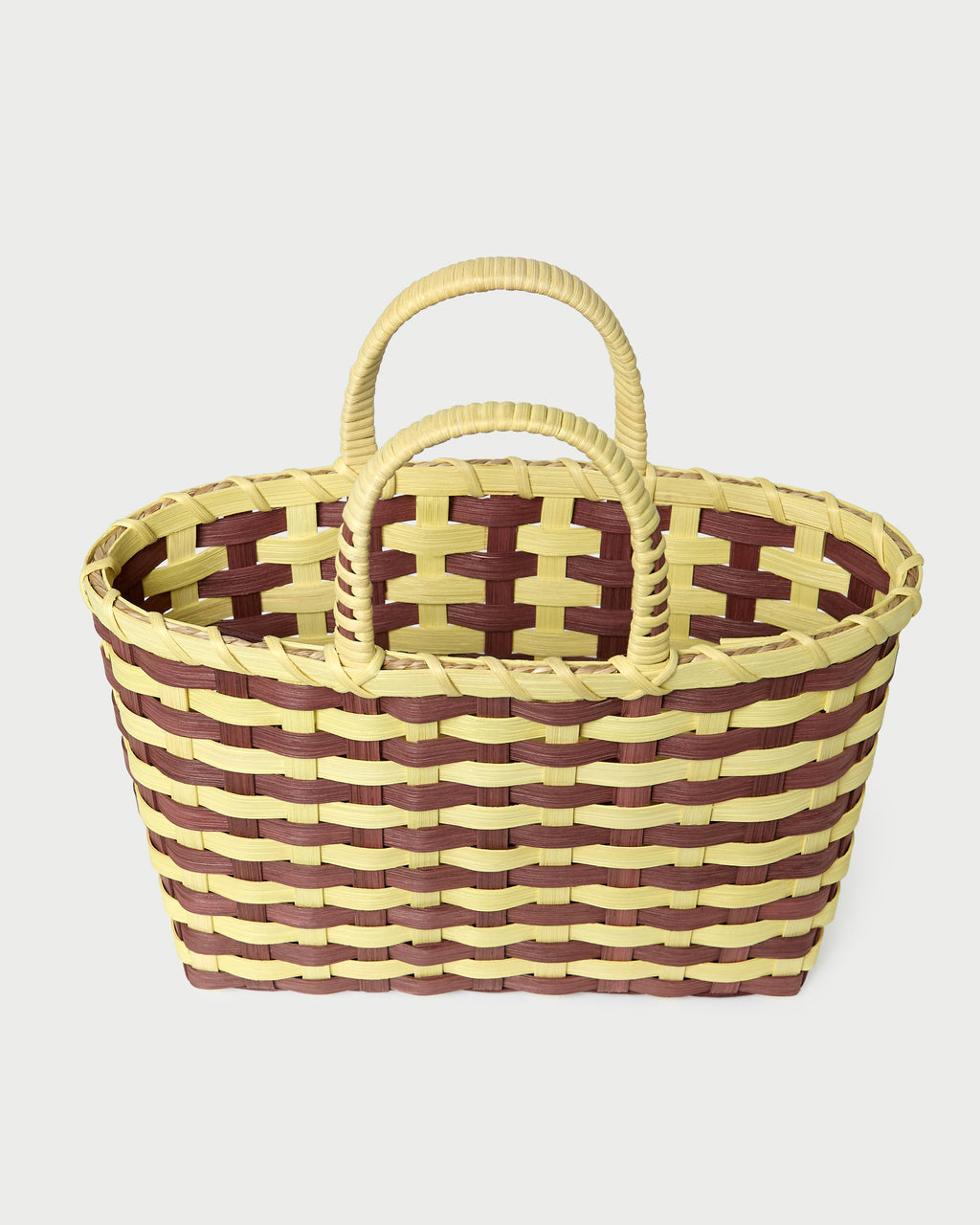 LR X Underwater Weaving Basket Tote