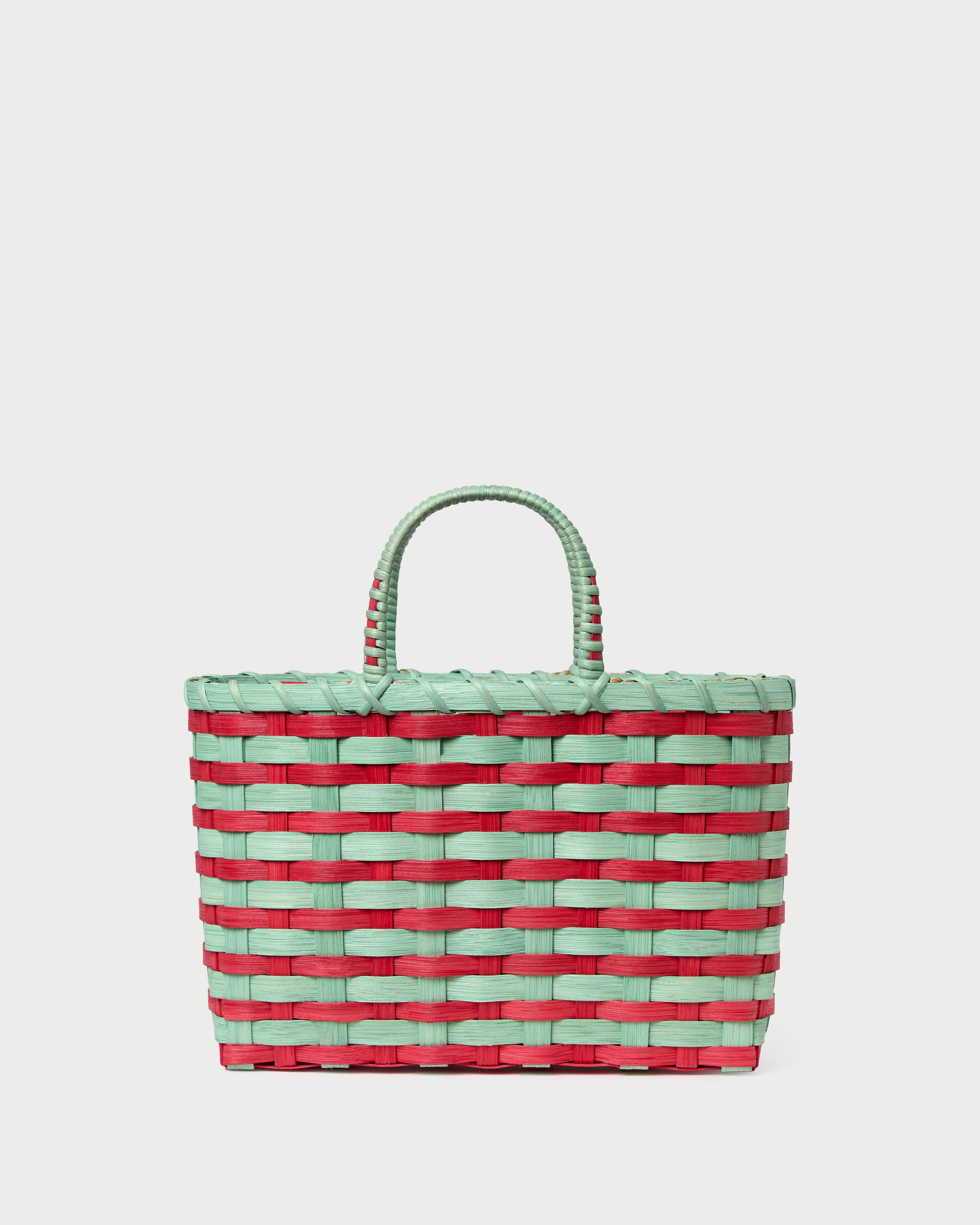 LR X Underwater Weaving Basket Tote
