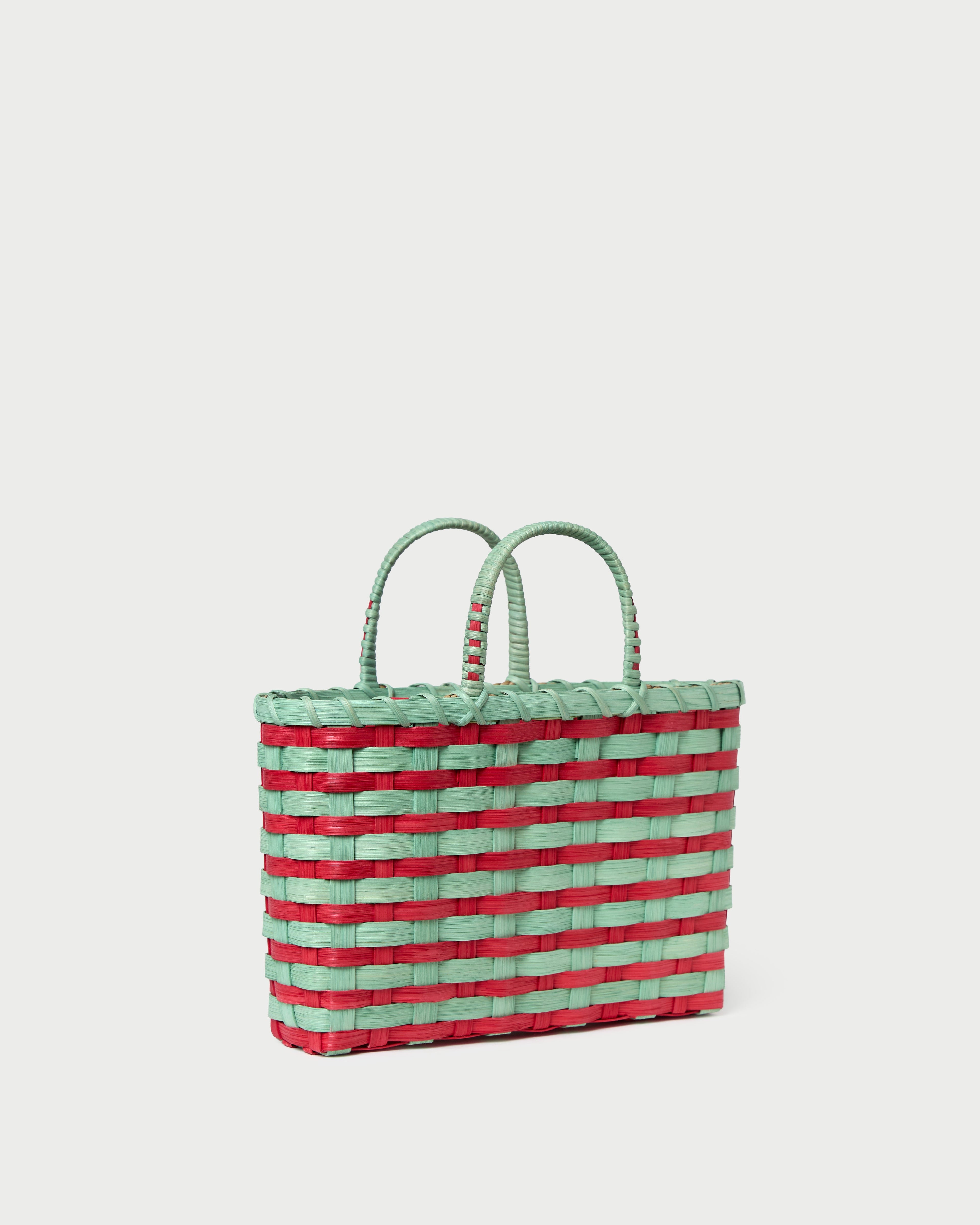 LR X Underwater Weaving Basket Tote