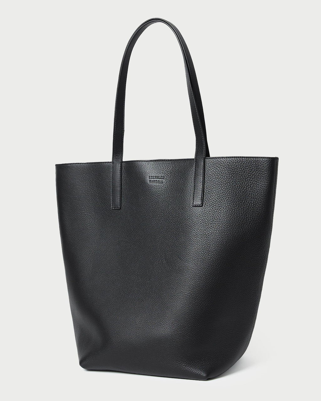 Walker Black Pebbled Leather Tote