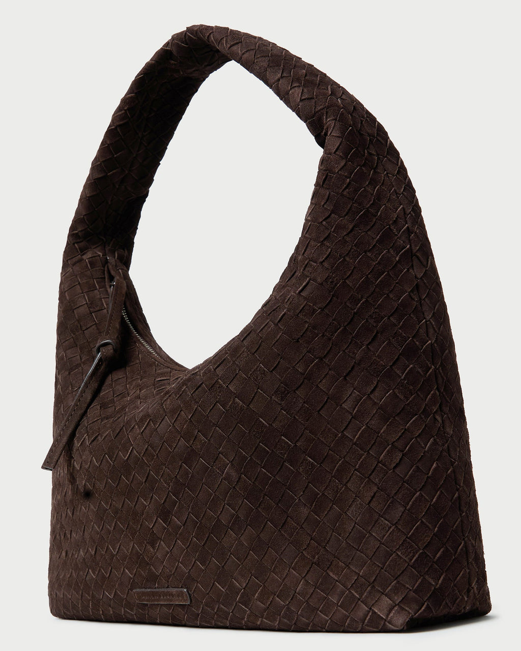 Willow Brown Suede Hobo Bag