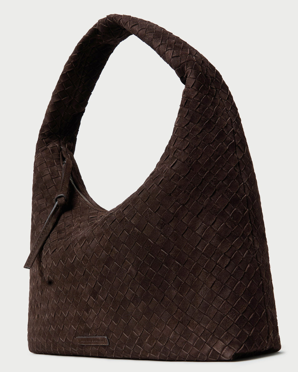 Willow Brown Suede Hobo Bag