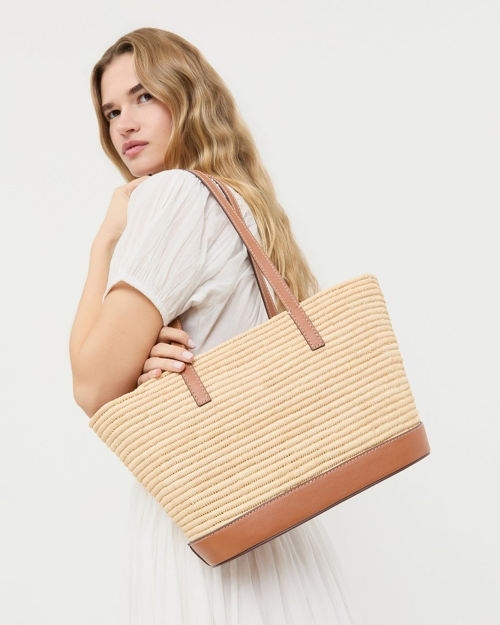 Adler Natural/Cognac Mini Tote