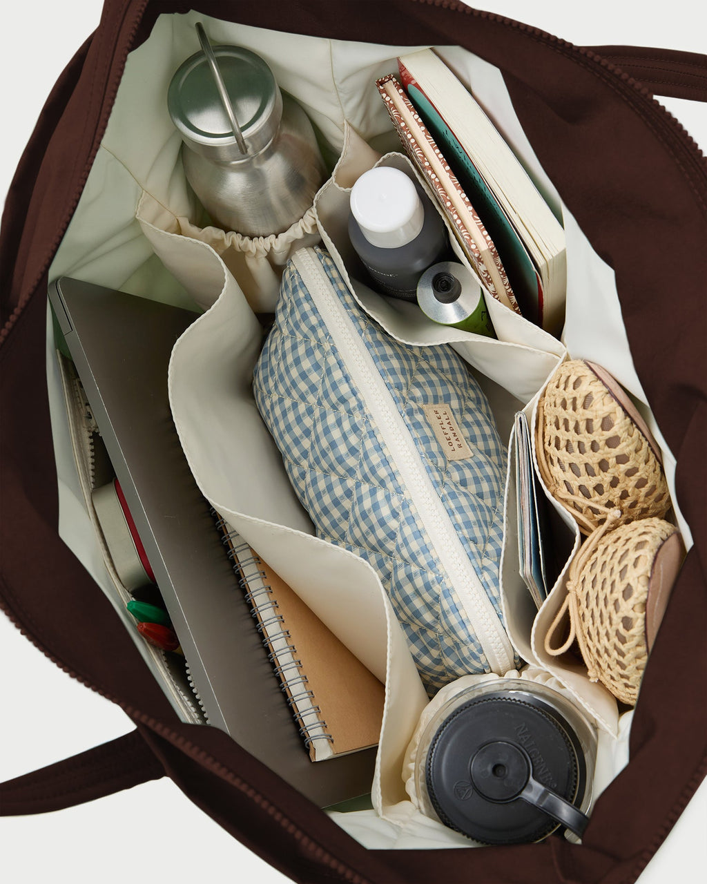 Dina Chocolate Travel Tote