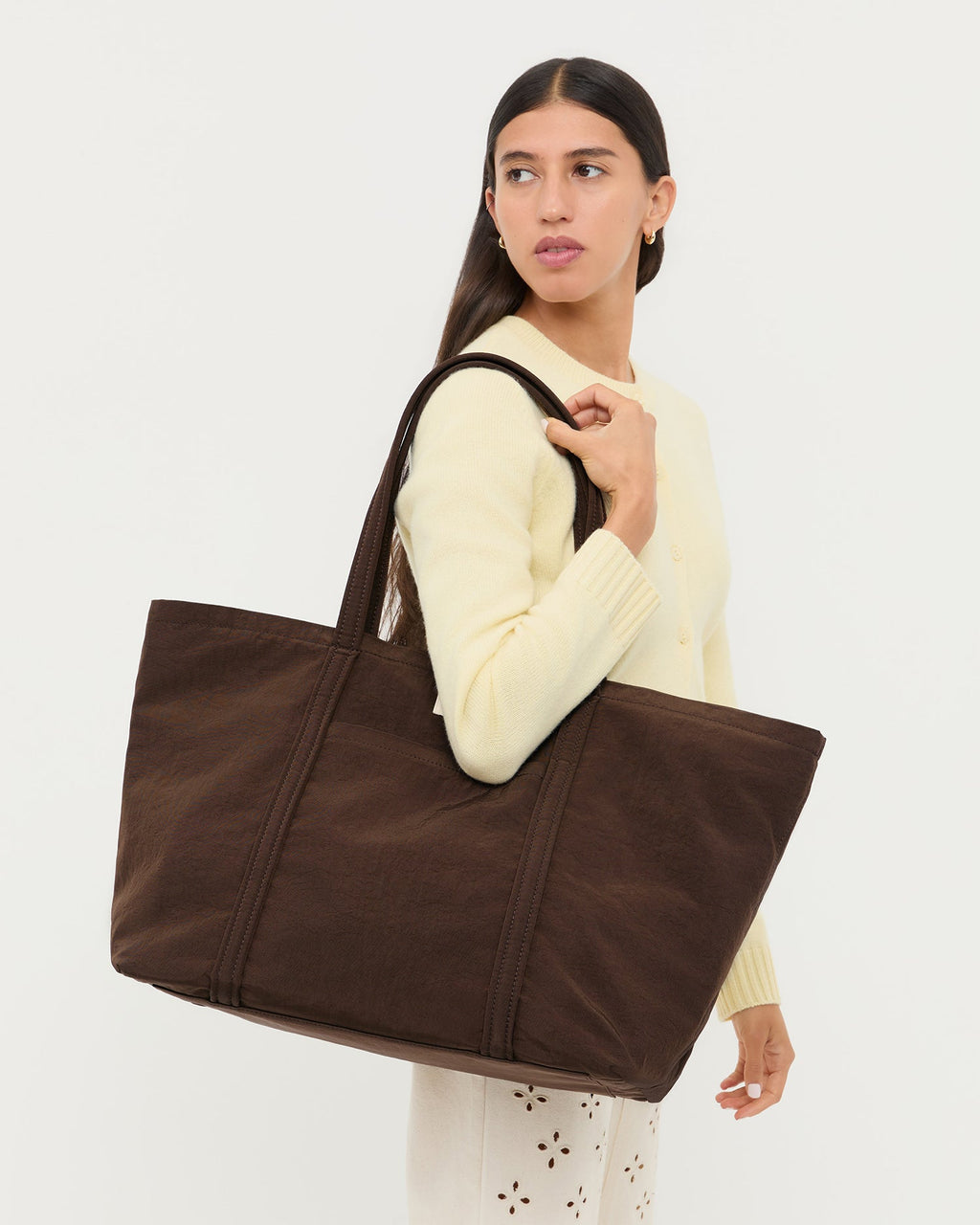 Dina Chocolate Travel Tote