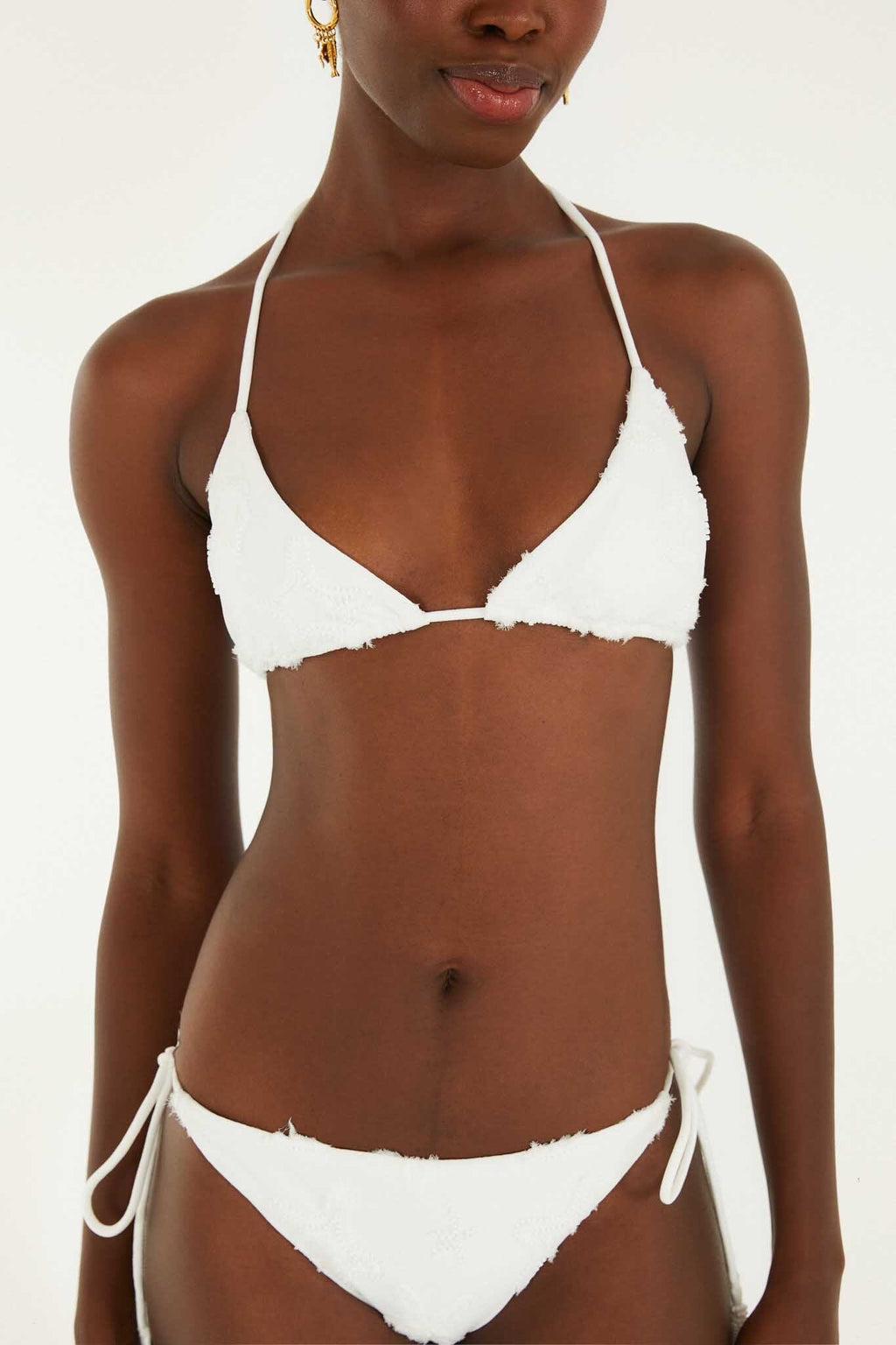 Triangle Bikini Top With Tie On The Neck