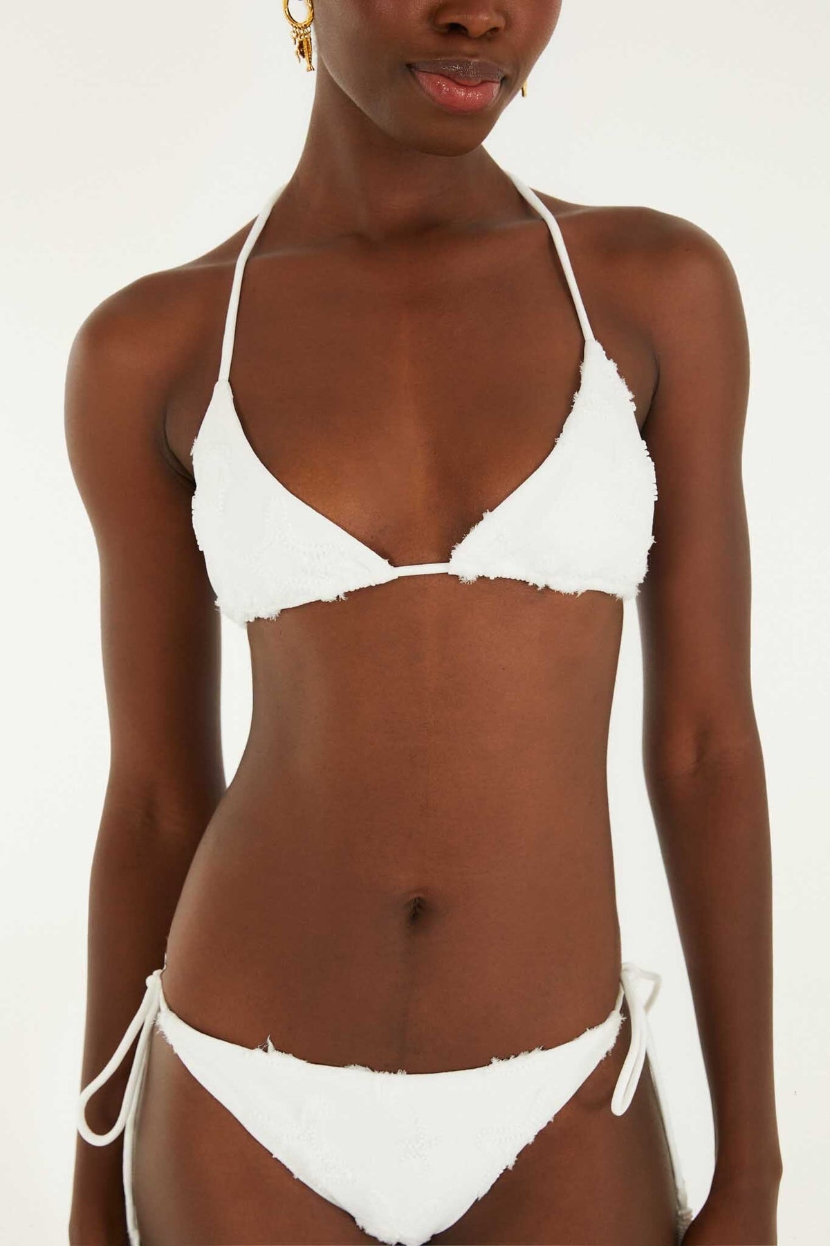 Triangle Bikini Top With Tie On The Neck